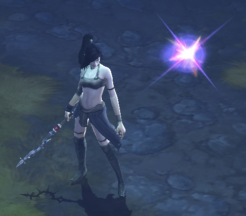 Familiar with a female Wizard