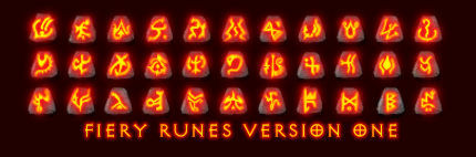 Fiery Runes Version One